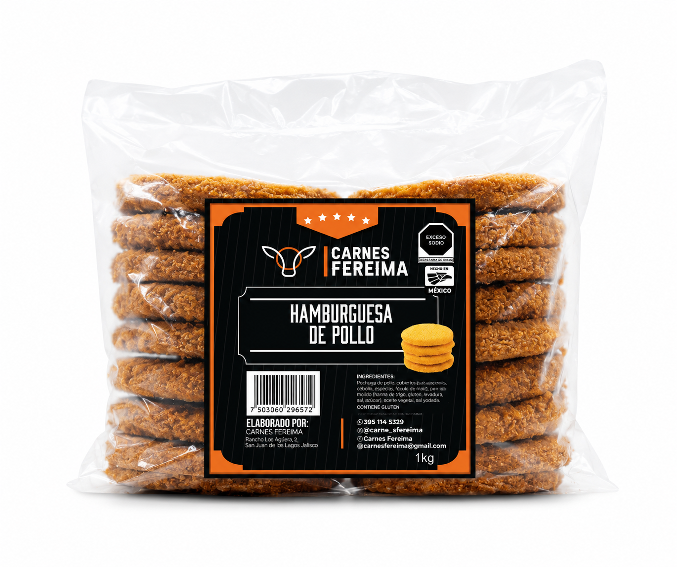 Hamburguesa de Pollo